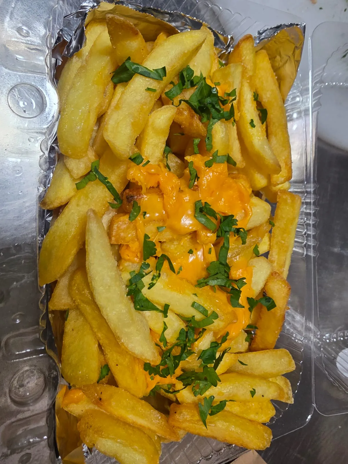 Papas fritas Pizza Piazza